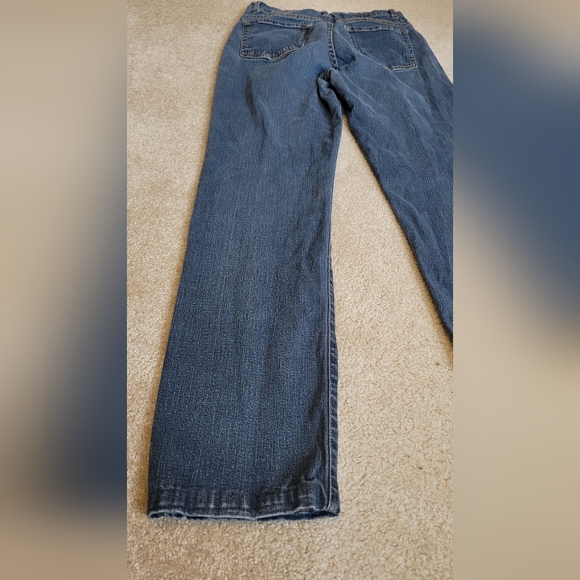 Focus Lifestyle womens size 8 inseam 30" dark wash jeans Used - Picture 8 of 11